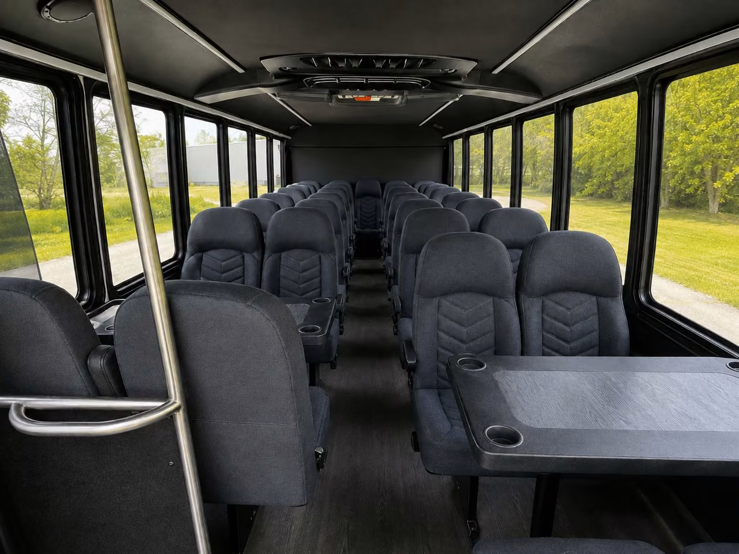 18 passenger minibus inside