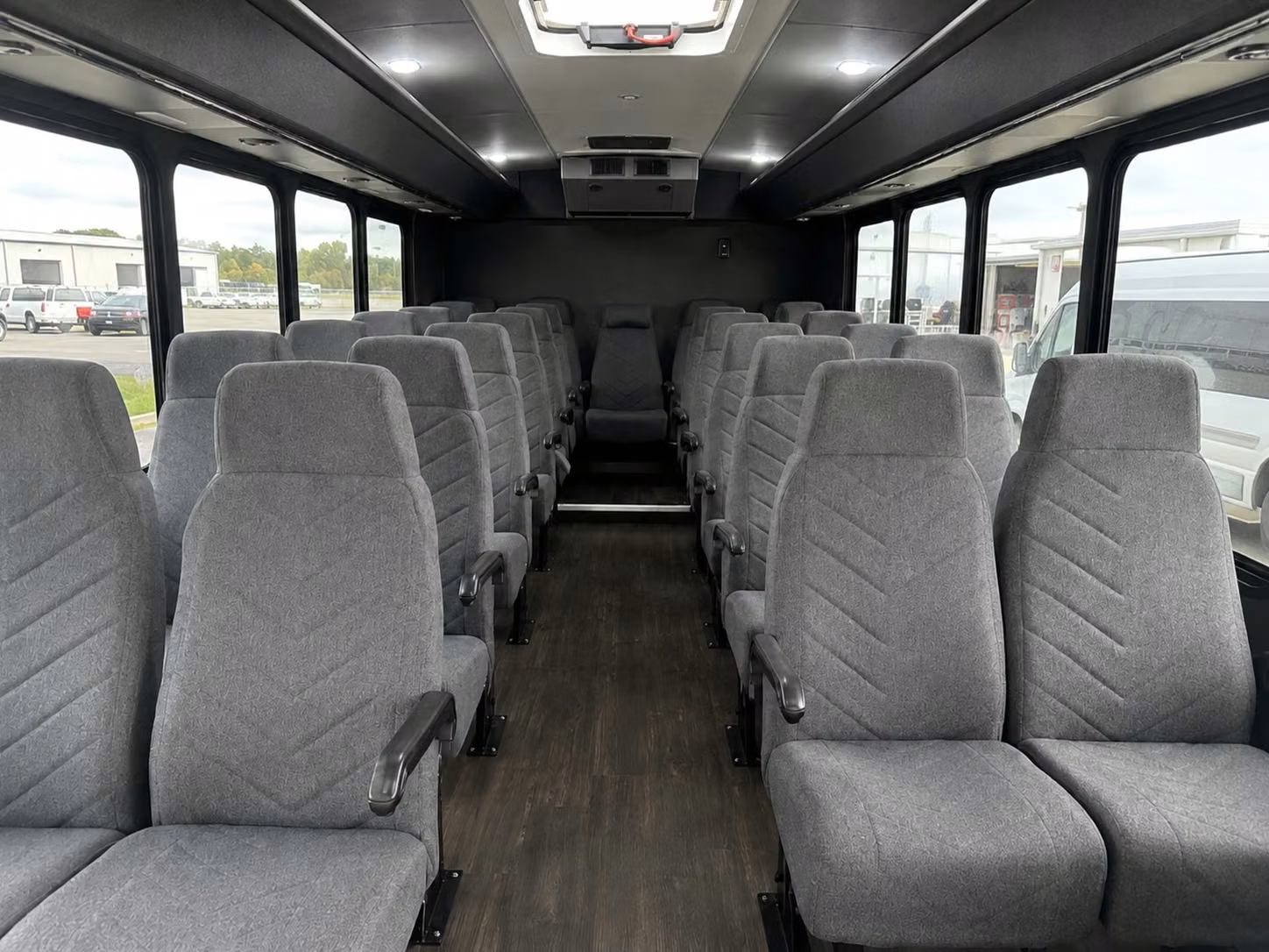 20 passenger minibus inside