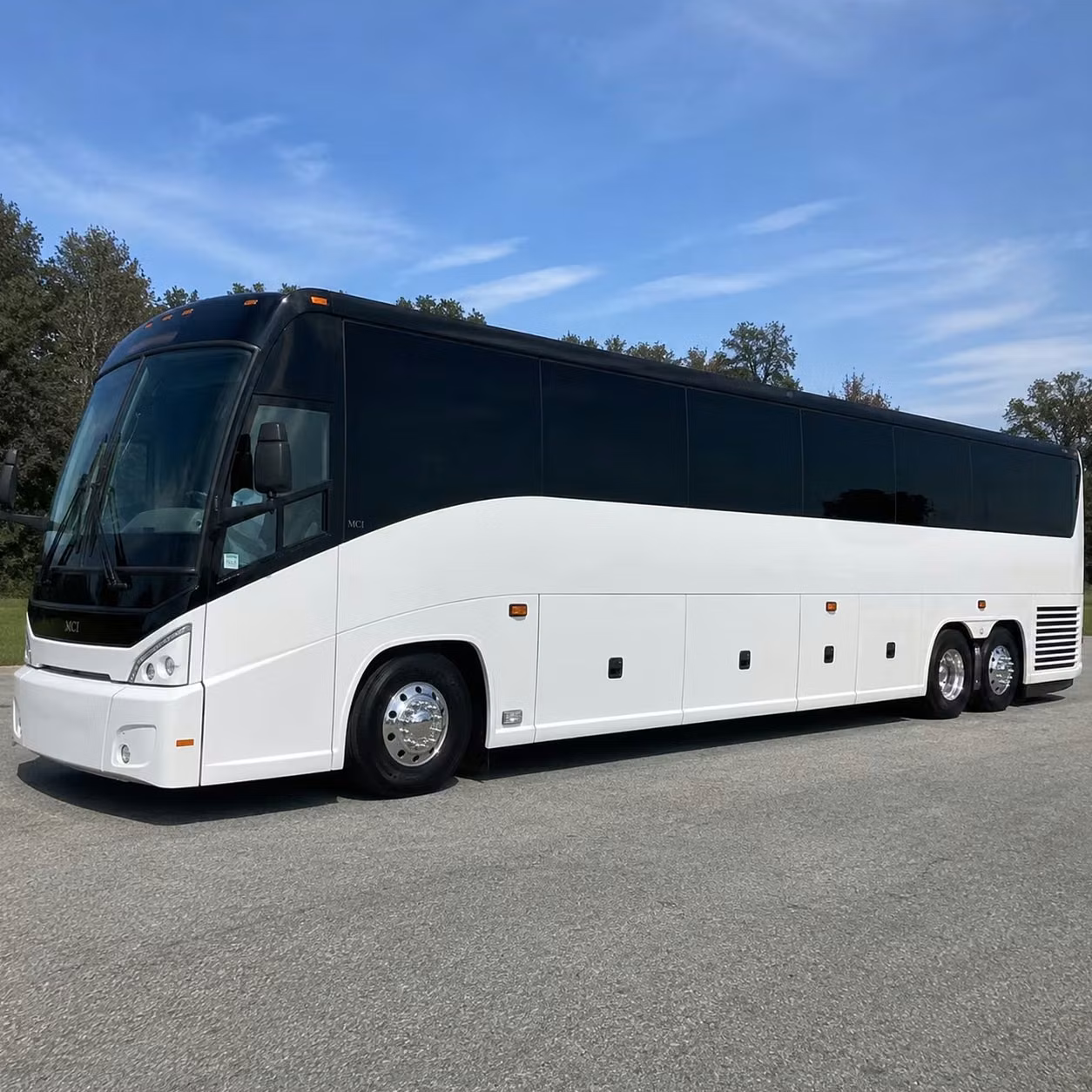 56 passenger charter bus