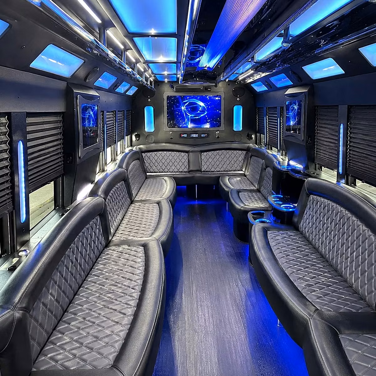 party bus interior