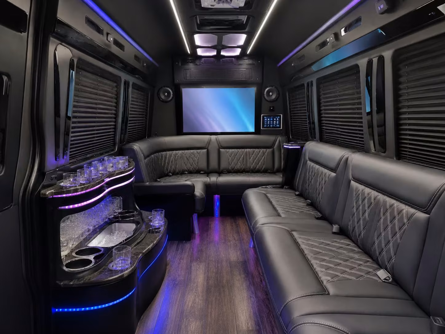 sprinter limousine inside